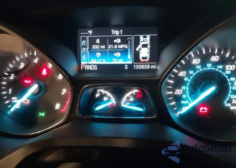 2014 Ford Escape Se из США, поврежденный, VIN 1FMCU9GX4EUA80830